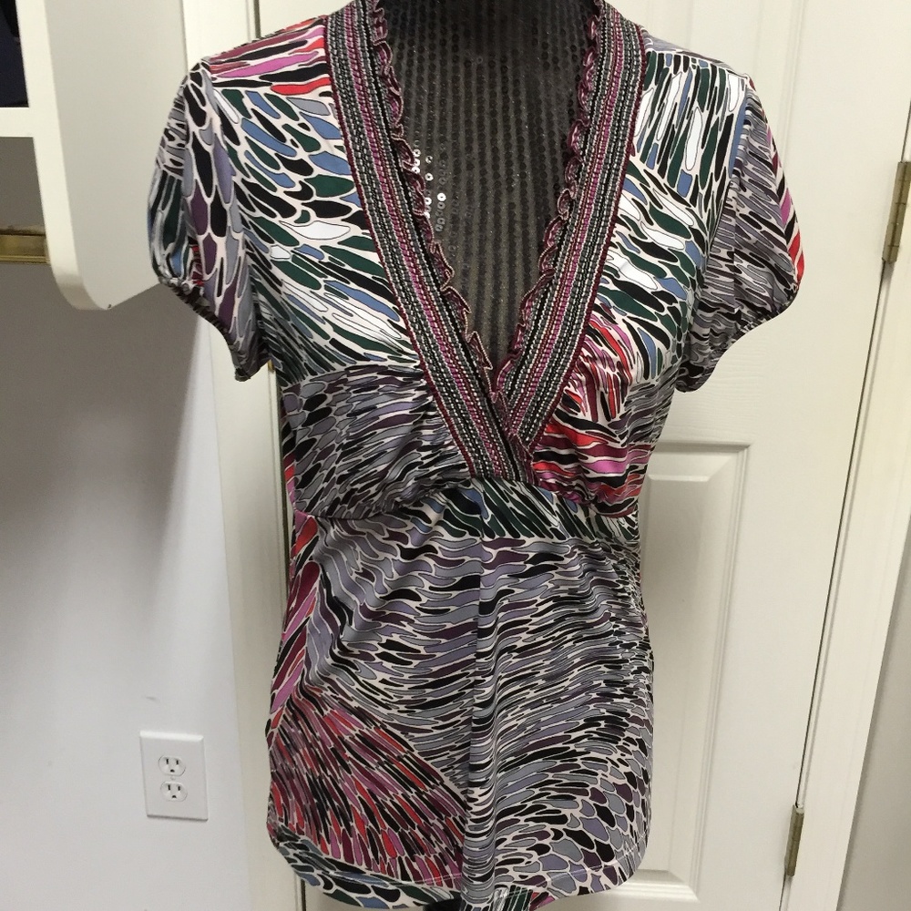 BCBGMaxazria Top SZ L